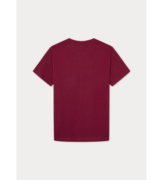 Hackett London T-shirt classica rossa Heritage