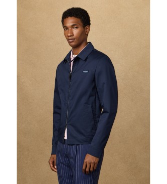 Hackett London Casaco Coach azul-marinho
