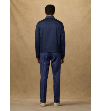 Hackett London Casaco Coach azul-marinho