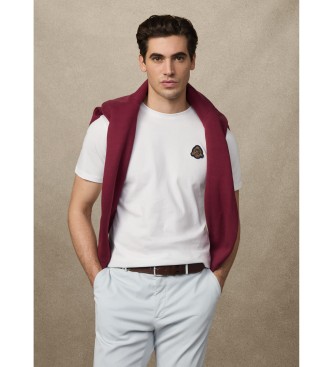 Hackett London Heritage Crest T-shirt white