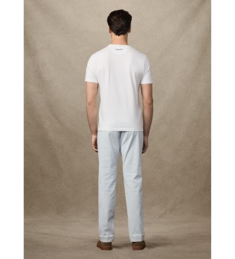 Hackett London Heritage Crest T-shirt white
