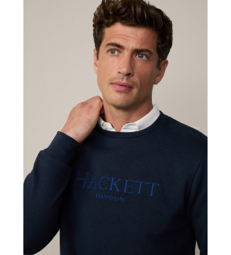 Hackett London Heritage Crew Sweatshirt marinbl