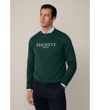 Hackett London Heritage Crew Sweatshirt groen