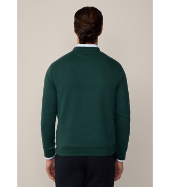 Hackett London Heritage Crew Sweatshirt groen