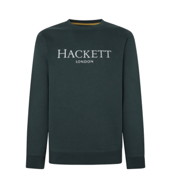 Hackett London Sweatshirt Heritage Crew verde