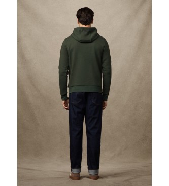 Hackett London Felpa con cappuccio Heritage Ess Aw verde