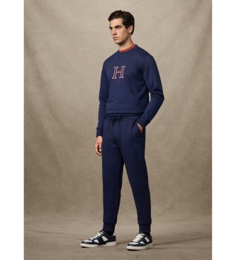 Hackett London Jogger Heritage hlače modre