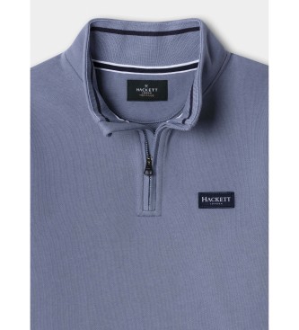 Hackett London Sweat Heritage Ess Badge Hz bleu