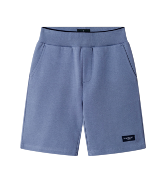 Hackett London Short Heritage Ess Badge bleu