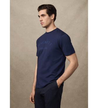 Hackett London Logo Classic Fit T-shirt navy