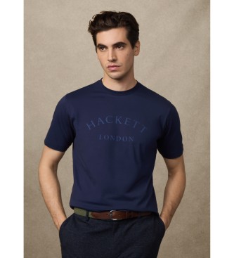 Hackett London Logo Classic Fit T-shirt navy