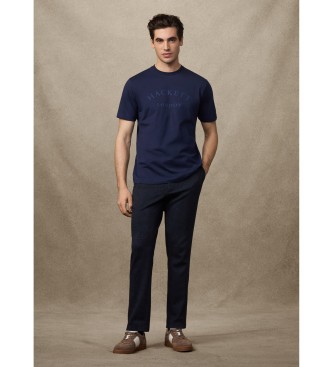 Hackett London Logo Classic Fit T-shirt navy