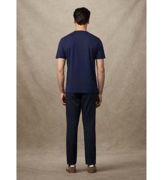 Hackett London Logo Classic Fit T-shirt navy