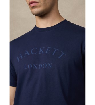 Hackett London Logo Classic Fit T-shirt navy
