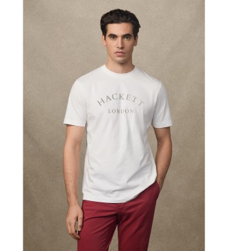 Hackett London Logo Classic Fit T-shirt white