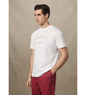 Hackett London Logo Classic Fit T-shirt white