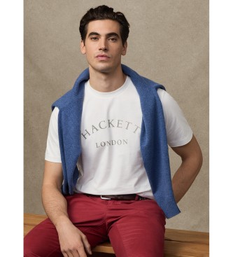 Hackett London Logo Classic Fit T-shirt white
