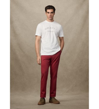 Hackett London Logo Classic Fit T-shirt white
