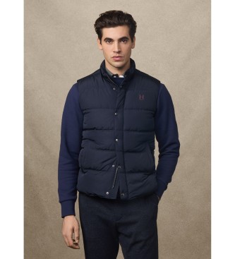 Hackett London Erfgoed Vest marine