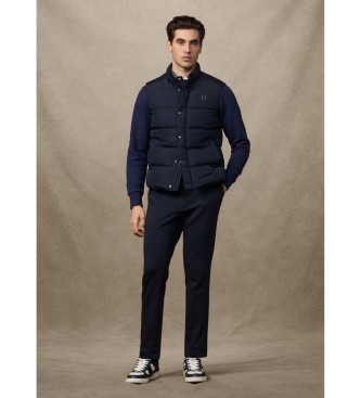 Hackett London Erfgoed Vest marine