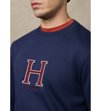 Hackett London Bluza Heritage H niebieska