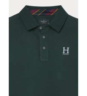 Hackett London Plo verde com logtipo H Heritage