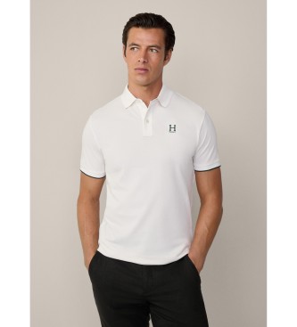 Hackett London Heritage H Logo wit poloshirt