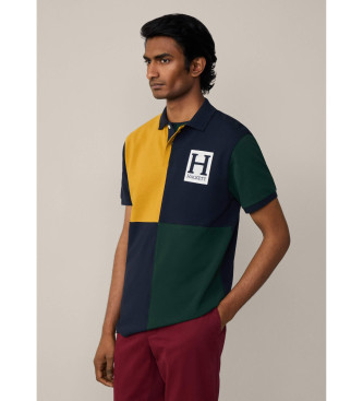 Hackett London Heritage H Quad mornarska polo majica