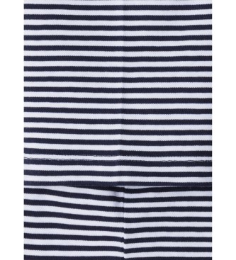Hackett London Heritage H Stripe T-shirt blue