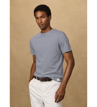 Hackett London Heritage H Stripe T-shirt navy