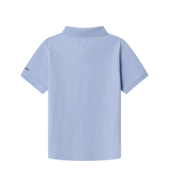 Hackett London Polo bleu � bordures Heritage