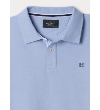 Hackett London Polo bleu � bordures Heritage