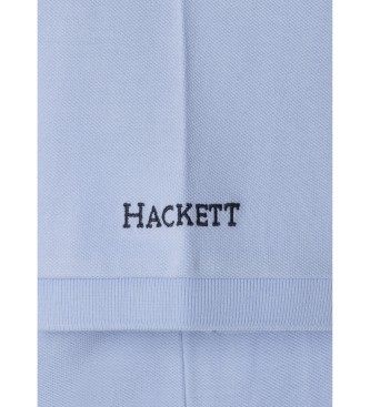 Hackett London Polo bleu � bordures Heritage