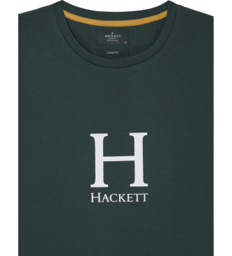 Hackett London T-shirt Heritage H verde