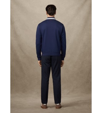 Hackett London Heritage H Varsity Jacka marinbl