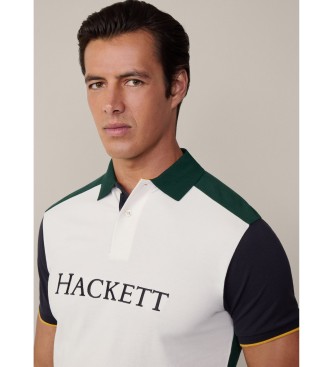 Hackett London Heritage Multi witte polo