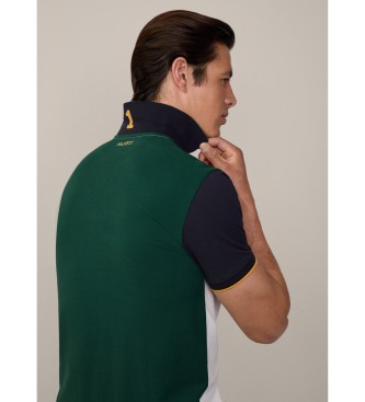 Hackett London Heritage Multi bela polo majica