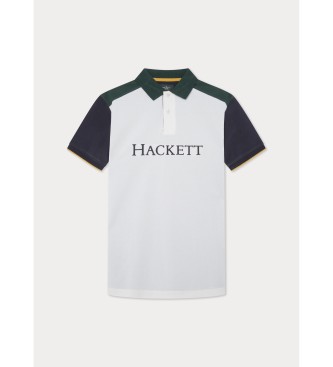 Hackett London Heritage Multi bela polo majica