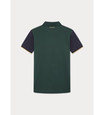 Hackett London Polo blanc Heritage Multi