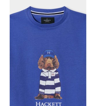 Hackett London T-shirt Harry Heritage bleu