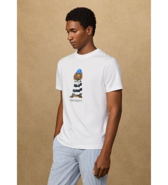 Hackett London T-shirt harry fit classic wit