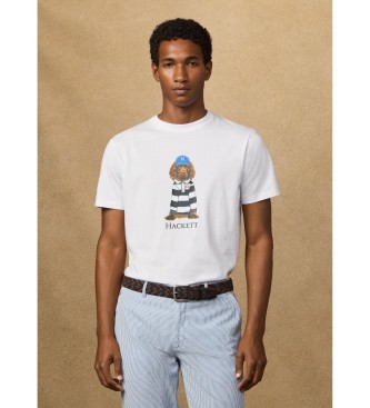 Hackett London T-shirt harry fit classic wit