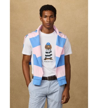 Hackett London T-shirt harry fit classic wit