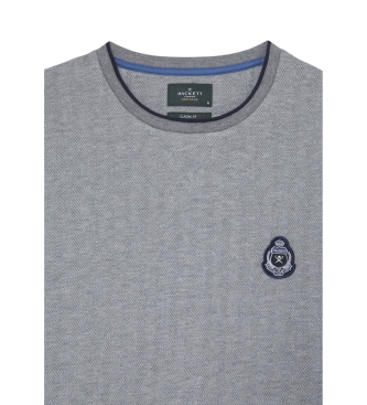 Hackett London Heritage Hb Jacq Crew Sweatshirt grey