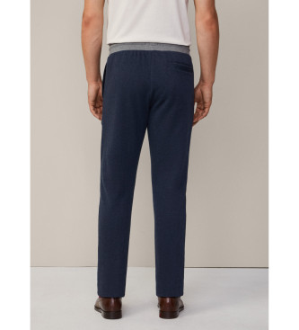 Hackett London Heritage Hb Jacq jogger hlače mornarsko modre barve