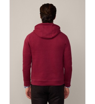 Hackett London Heritage Sweatshirt rdbrun