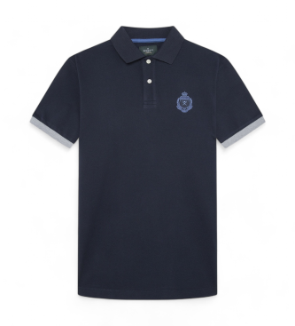 Hackett London Polo Heritage Logo marine