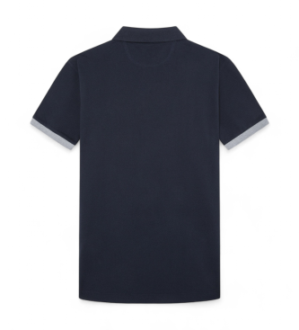 Hackett London Polo Heritage Logo azul-marinho