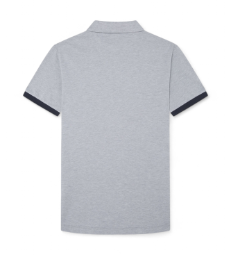 Hackett London Polo Heritage Logo gris