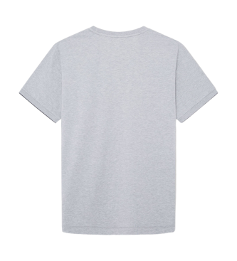 Hackett London T-shirt Heritage Logo grigia